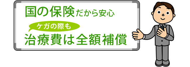 国の保険だから安心